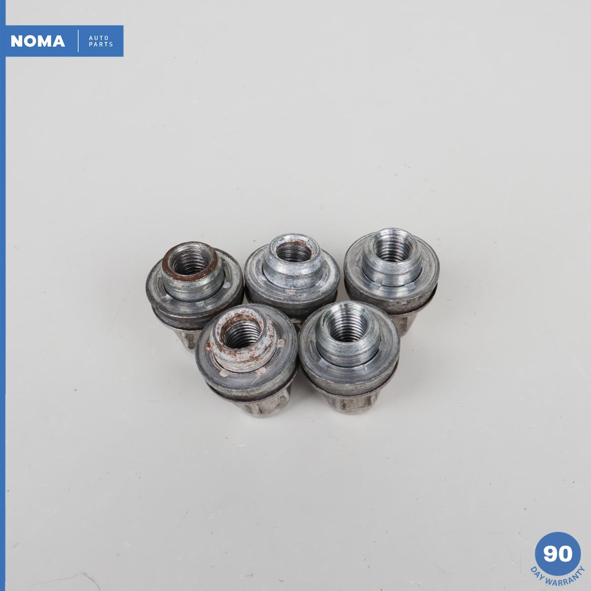 09-21 Jaguar XF XFR X250 Wheel Lug Nuts Bolts Set of 5 1X431012AB OEM - photo 6