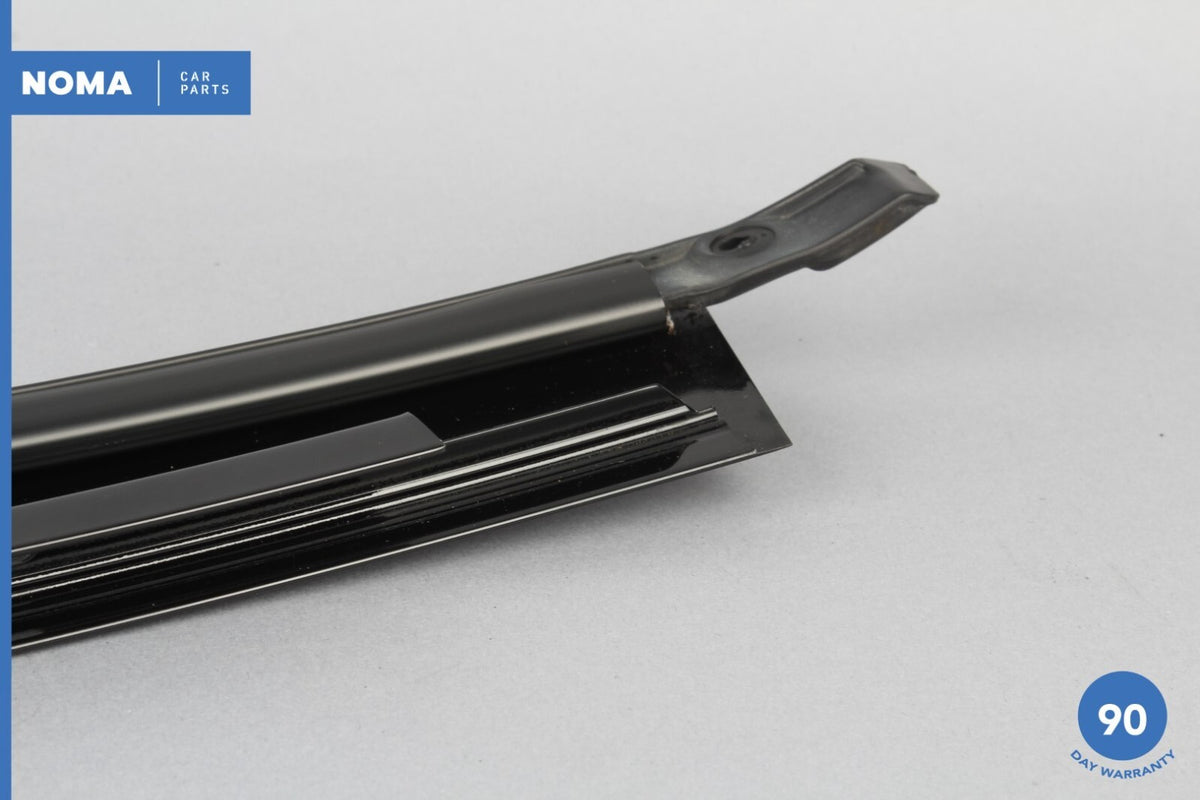 03-08 Jaguar S-Type X202 Front Left Side Outer Door B-Pillar Molding Black OEM - photo 7