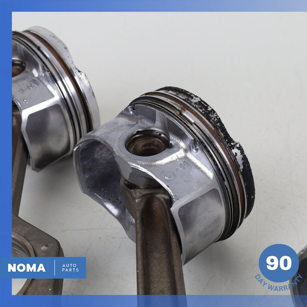 12-18 BMW E89 Z4 X3 228i 528i 2.0L N20 Engine Piston Connecting Rod Set OEM - photo 7