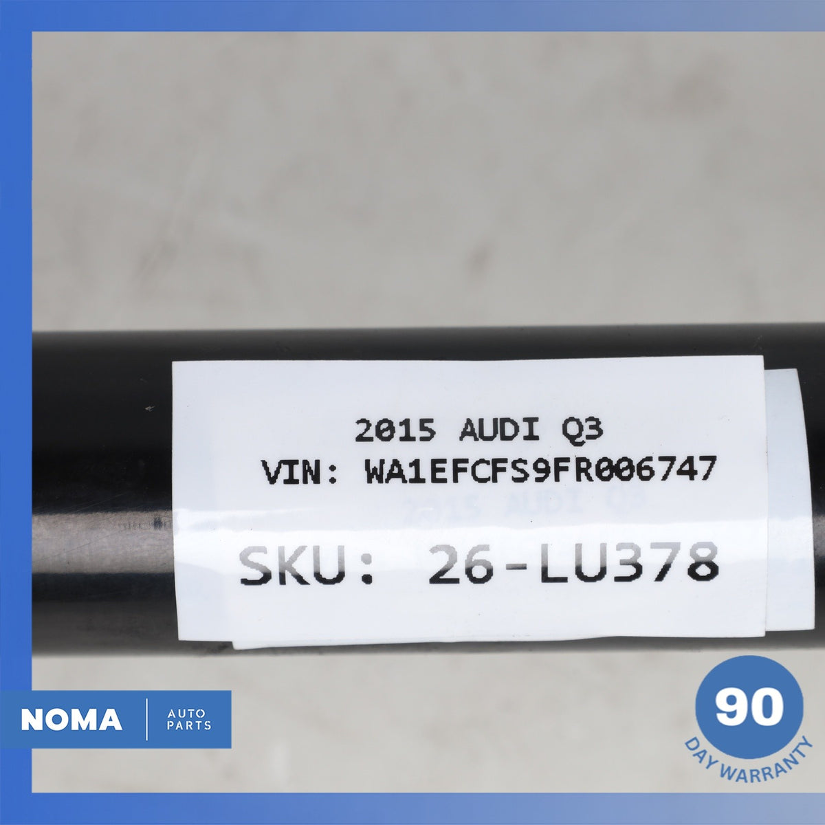 15-18 Audi 8U Q3 Front Right Passenger Axle Half Shaft 5N0407764J OEM - photo 12