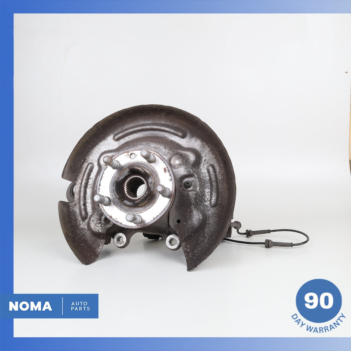 12-19 LR Range Rover Evoque L538 Rear Left Spindle Knuckle Hub w/ Shield OEM - photo 1