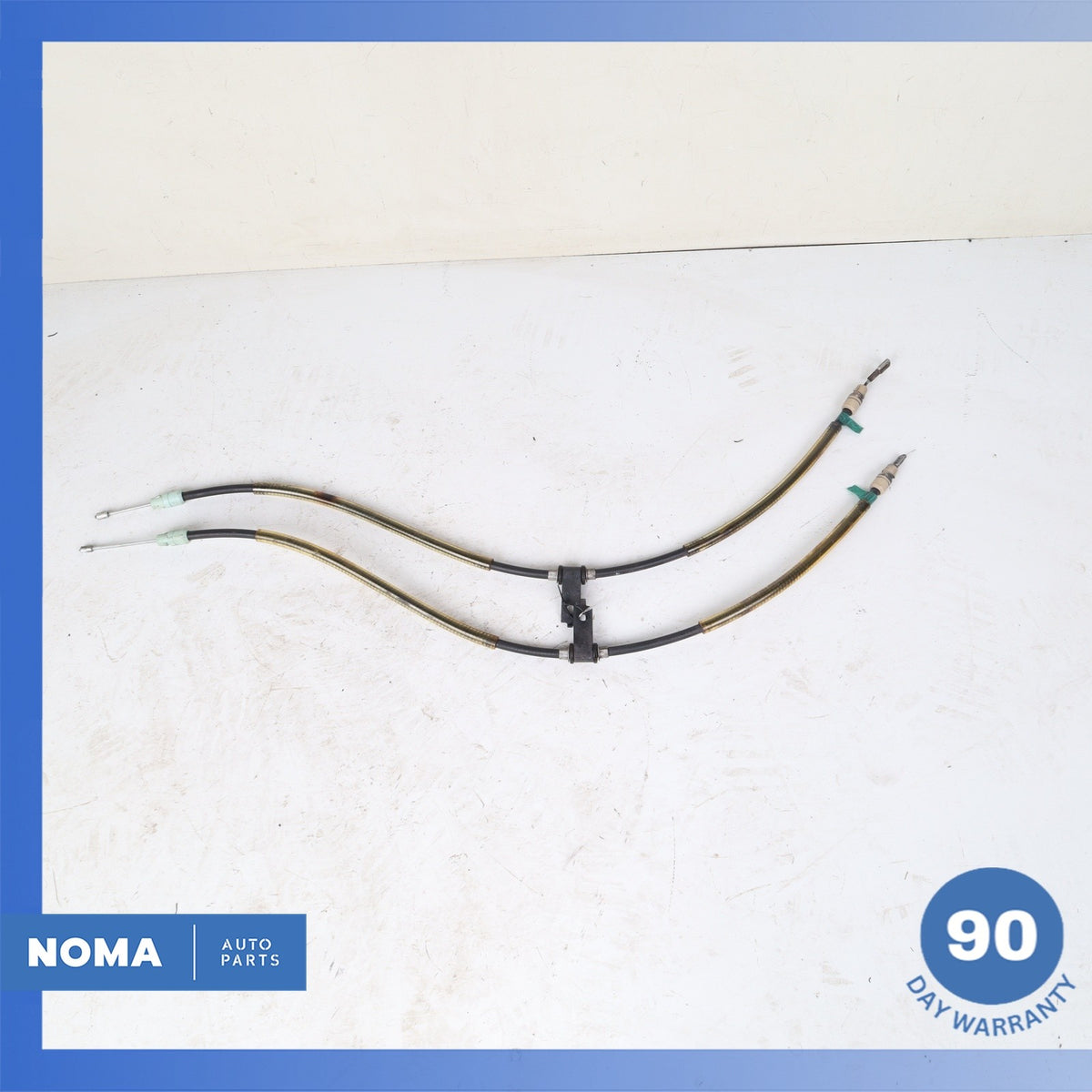 Jaguar X351 XJ Left & Right Side Parking Brake Cable Set AW932A635BA OEM - photo 6