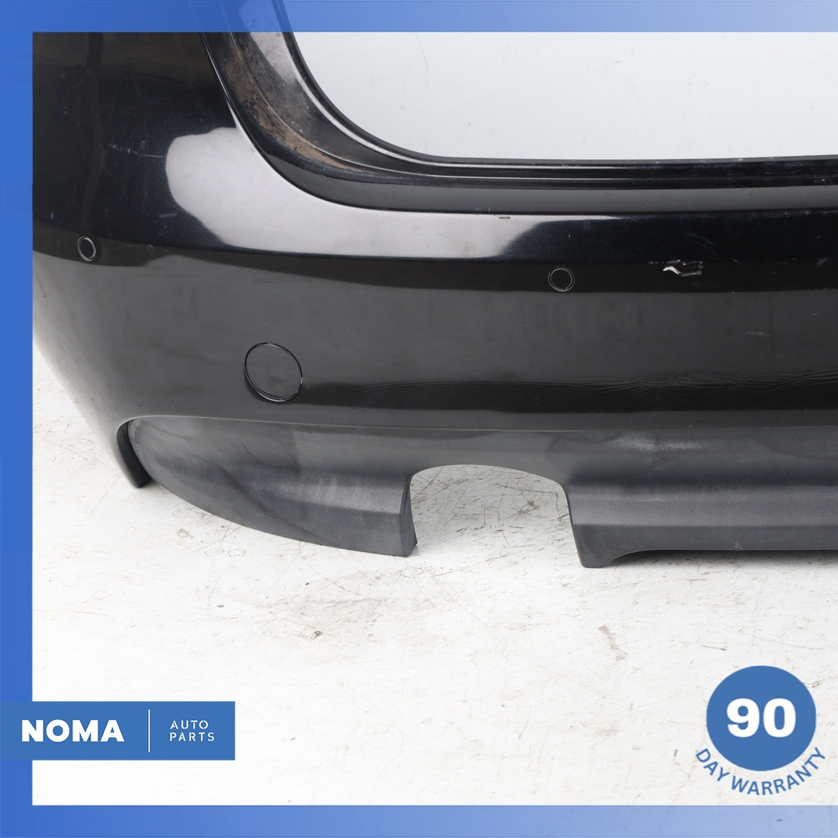 16-20 Jaguar X260 XF Base Rear Bumper Cover Panel Black T2H4208 OEM - photo 5
