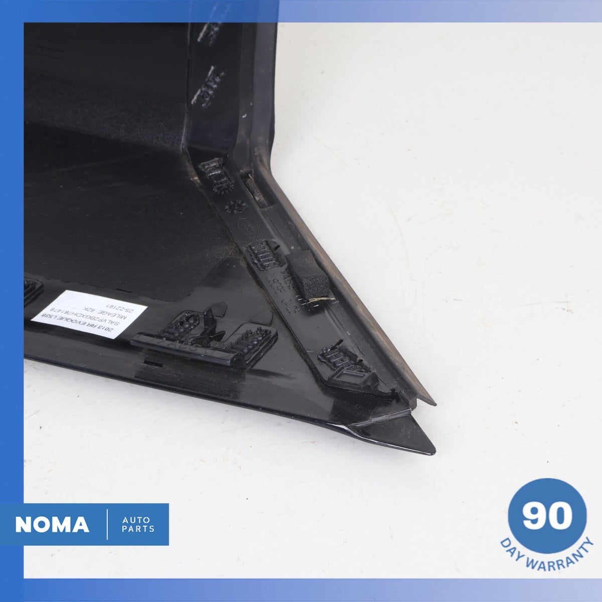 12-13 LR Range Rover Evoque L538 Rear Left Driver Exterior D-Pillar Molding OEM - photo 18