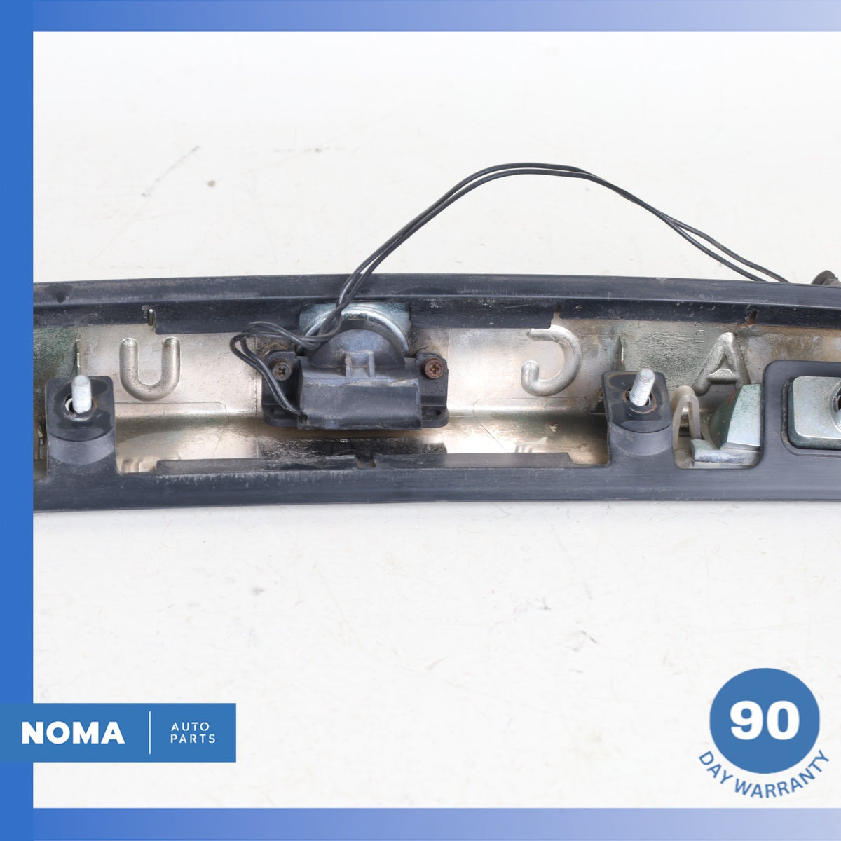 00-06 Jaguar X100 XK8 Rear Trunk Bezel License Plate Light Lamp Trim Chrome OEM - photo 13