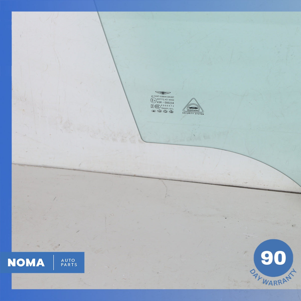 17-20 Genesis DH G80 Front Right Door Window Glass 82420B1011 OEM - photo 6
