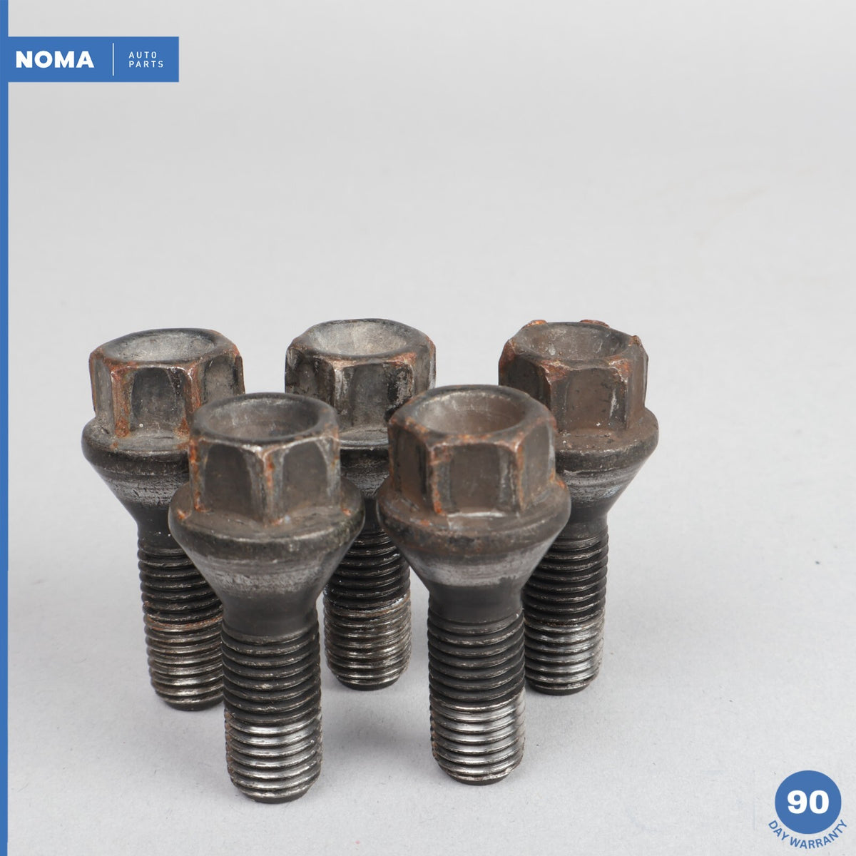 06-13 BMW 328i 335i E90 E91 E92 E93 Wheel Rim Bolts Lug Set of 5 6781150 OEM - photo 4