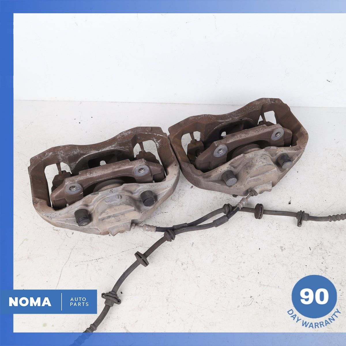 09-17 BMW F07 535i GT 750i 650i Front Left & Right Brake Calipers Set of 2 OEM - photo 10