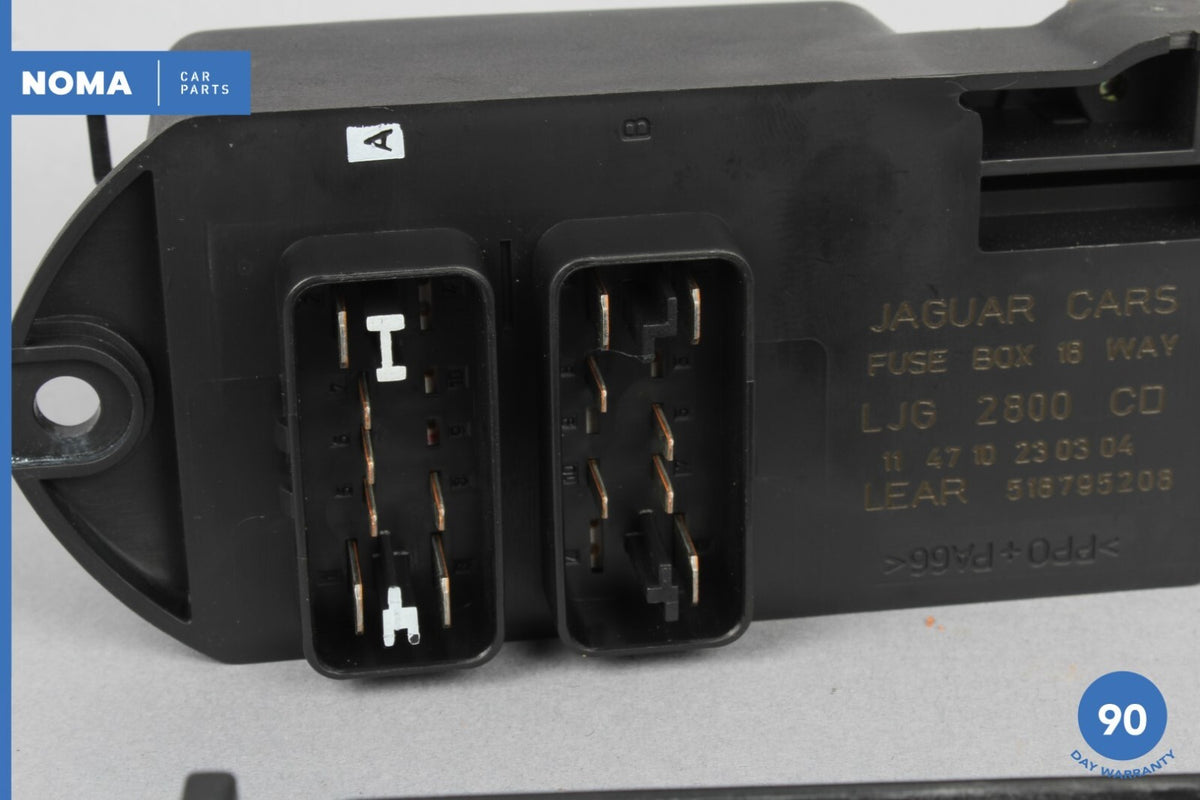 03-06 Jaguar XK8 X100 Right Engine Bay Room Relay Fusebox Fuse Box LJG2800CD OEM - photo 7