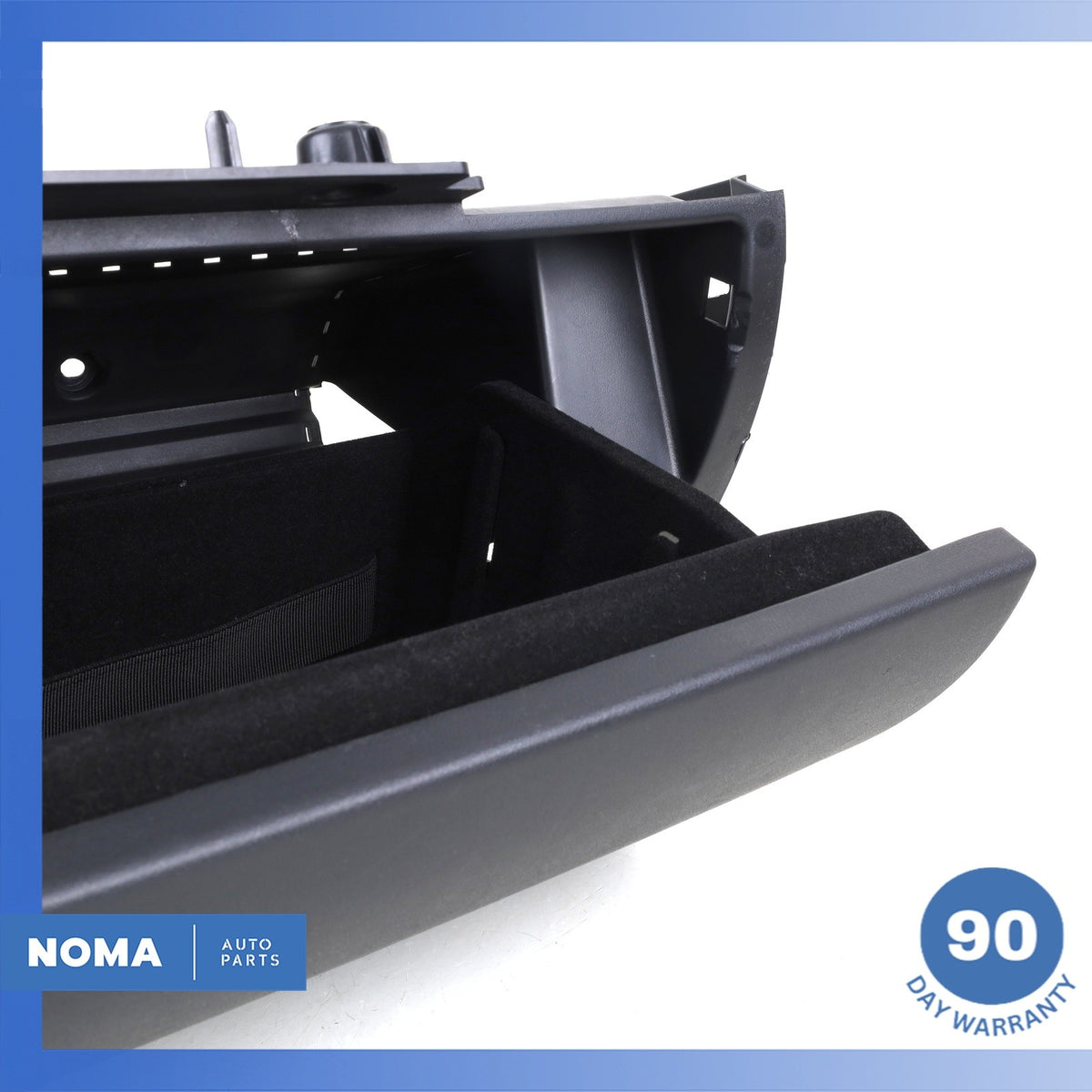 17-19 Jaguar X760 XE Glovebox Glove Box Compartment Trim Black OEM - photo 6