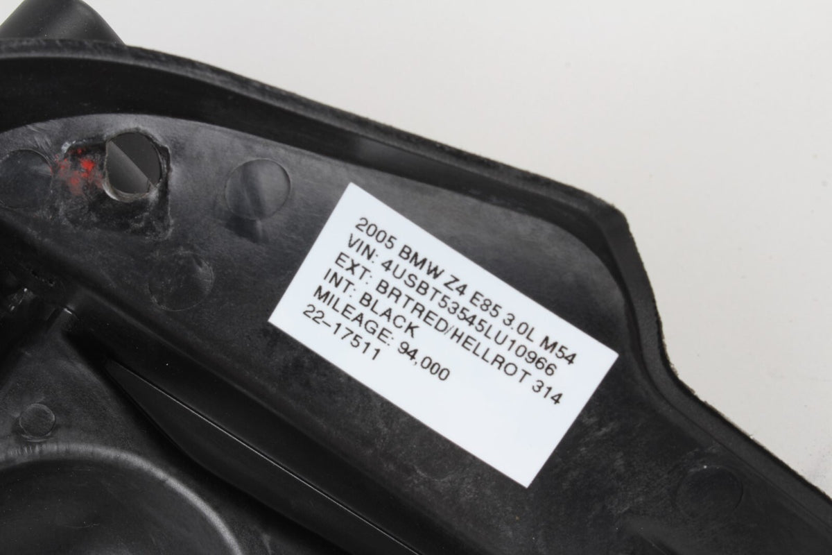 03-08 BMW Z4 E85 Roadster Rear Right Side Parcel Shelf Bracket Mount 7060836 OEM - photo 12