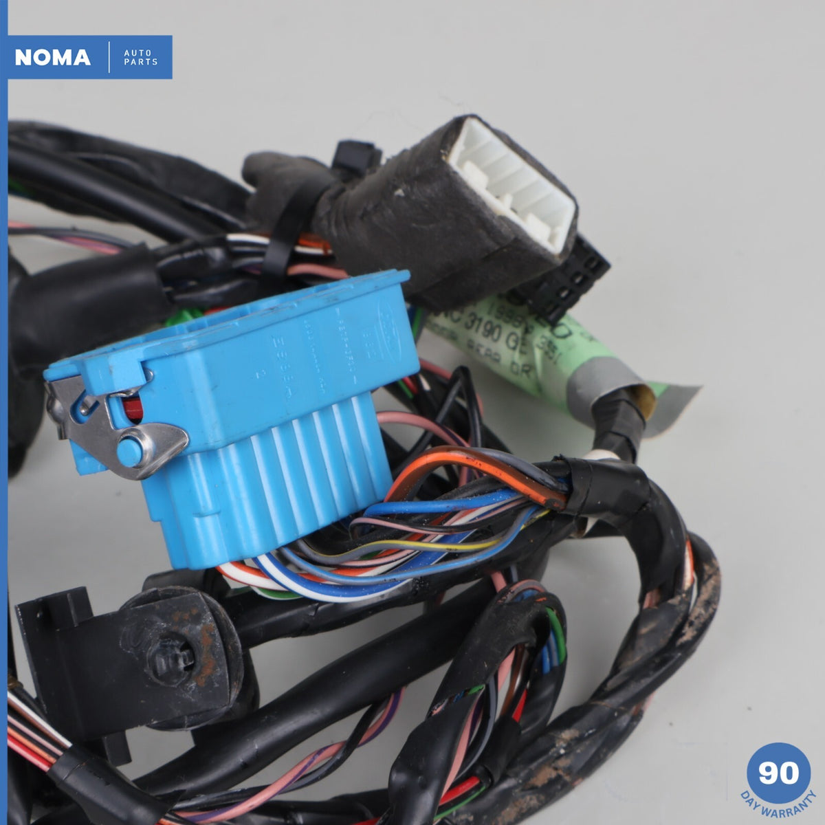 98-03 Jaguar XJ8 XJR X308 Rear Left Driver Side Door Wire Wiring Harness OEM - photo 3