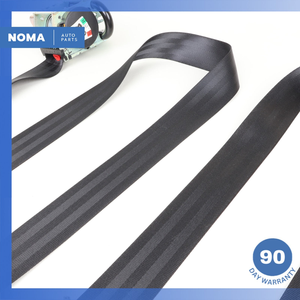 11-19 Jaguar X351 XJL XJ Front Right Side Seat Belt Retractor Black OEM 75k - photo 7
