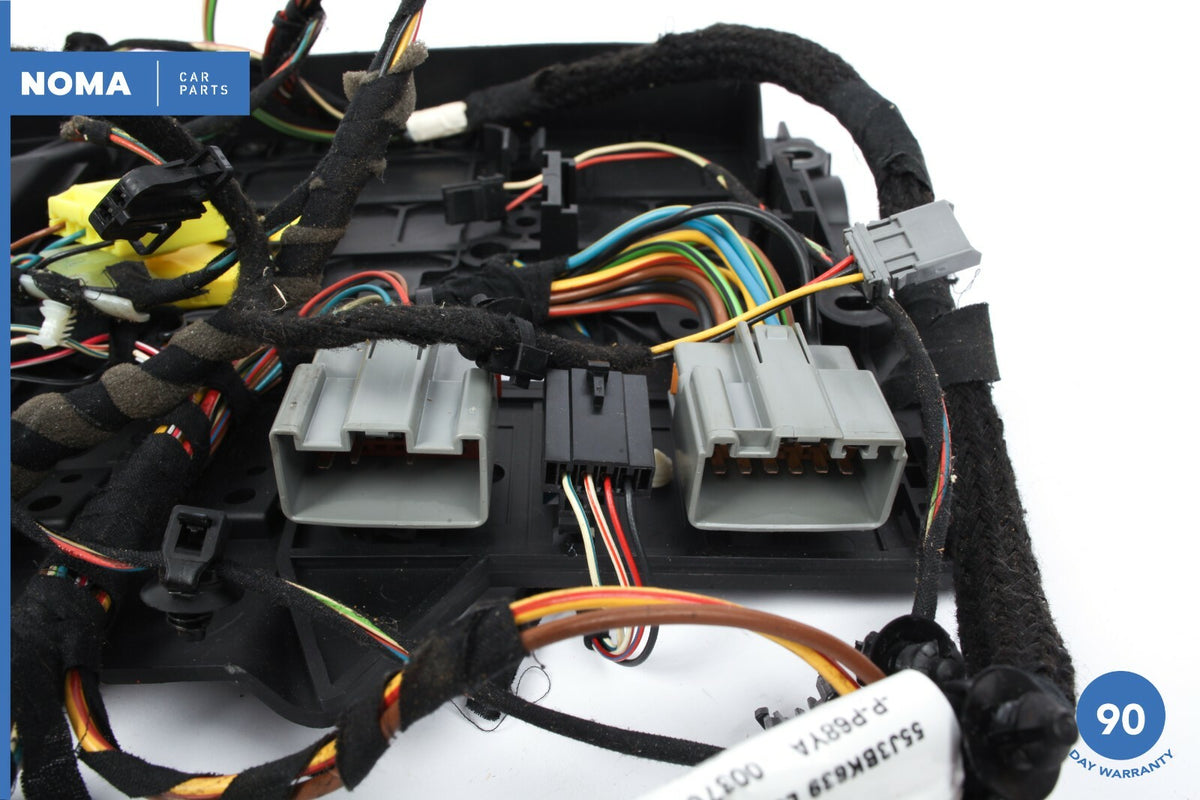 04-07 Jaguar XJ8 VandenPlas Front Right Passenger Seat Wire Harness w/ Cover OEM - photo 3