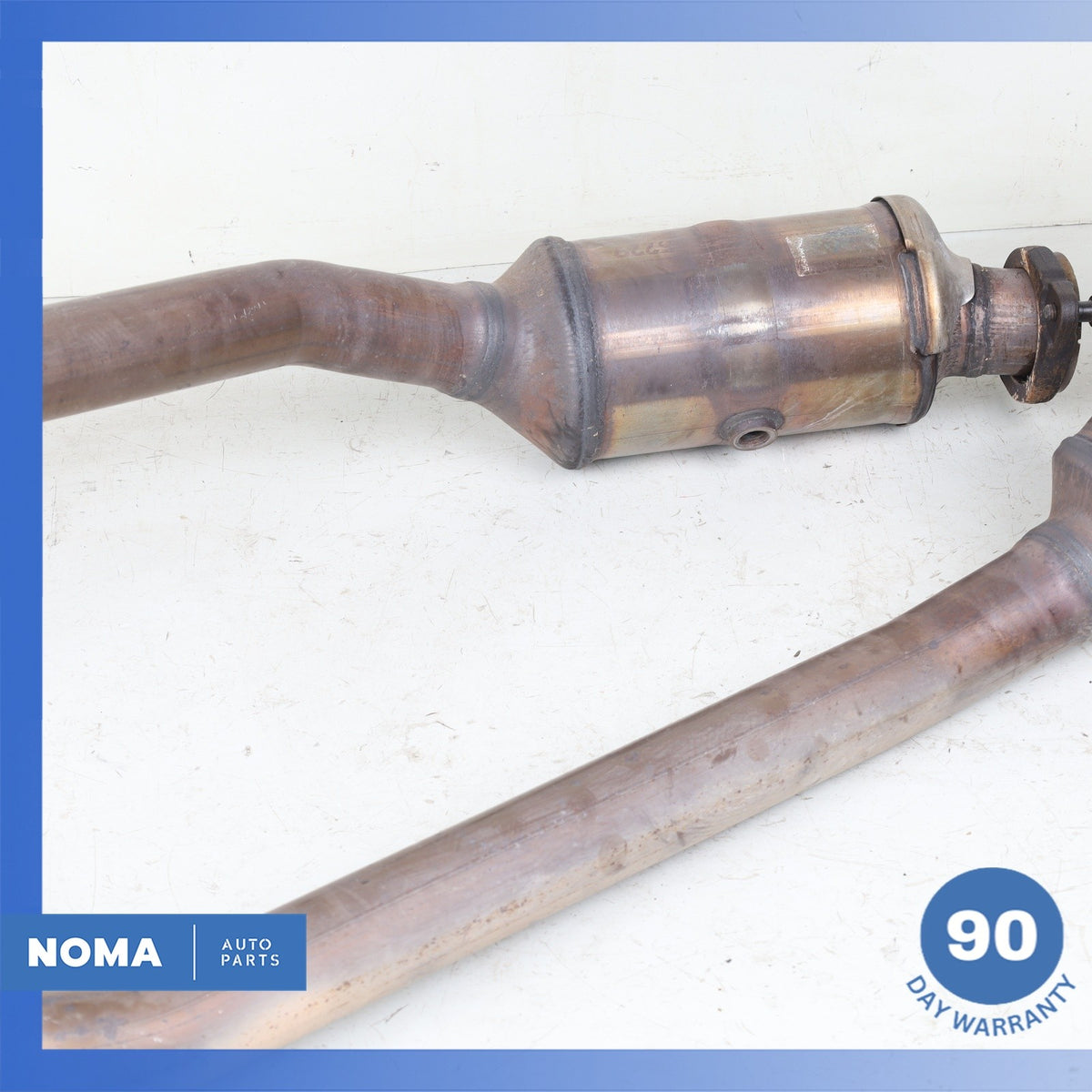 16-20 Jaguar X760 XE RWD 3.0L Left & Right Side Exhaust Downpipe Set OEM 61k - photo 12