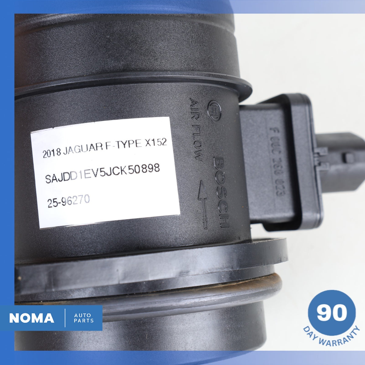 2018 Jaguar X152 F-Type 3.0L S/C MAF Mass Air Flow Sensor Meter CPLA12B579BA OEM - photo 5