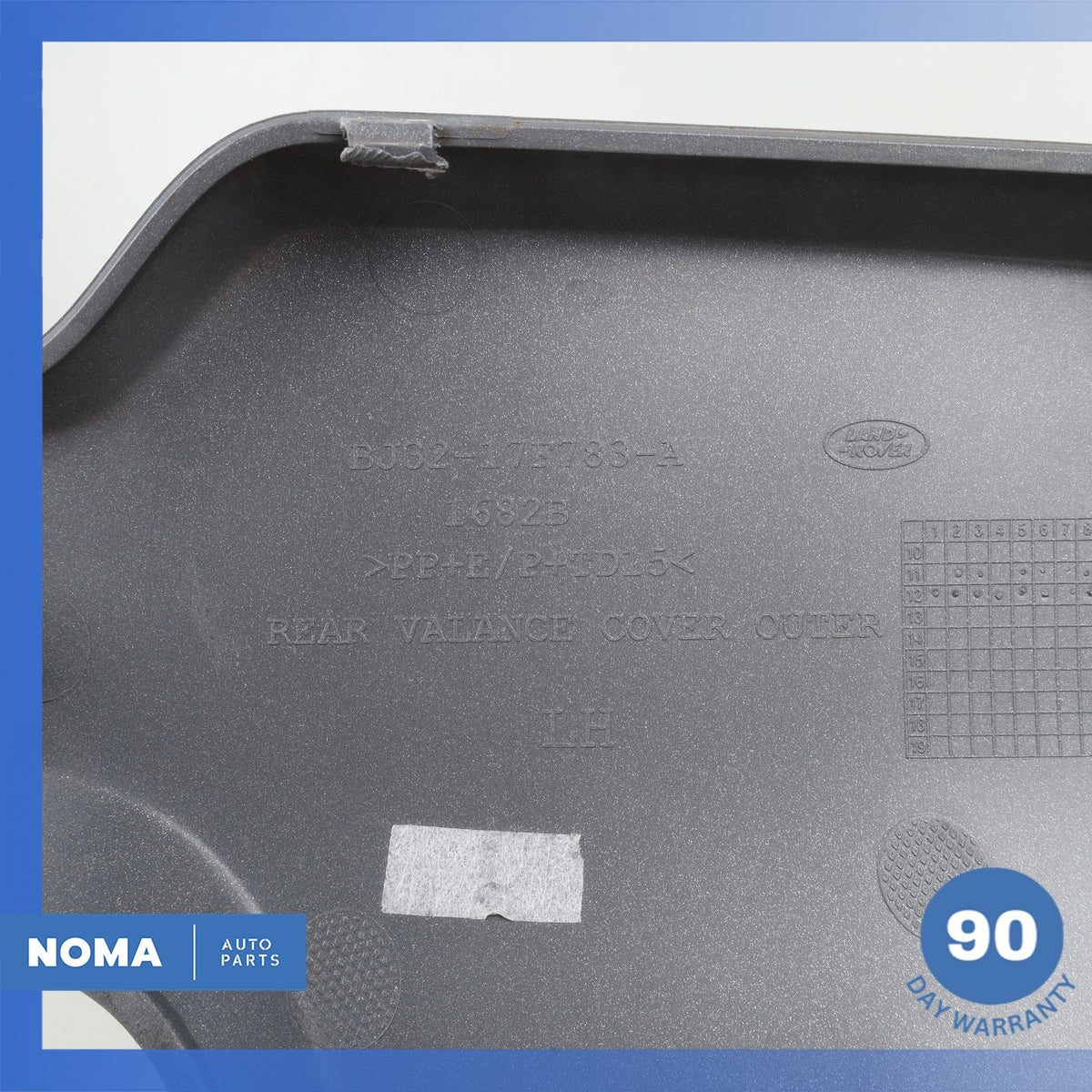 12-19 LR Range Rover Evoque L538 Rear Left Side Bumper Cover Panel Gray OEM - photo 13