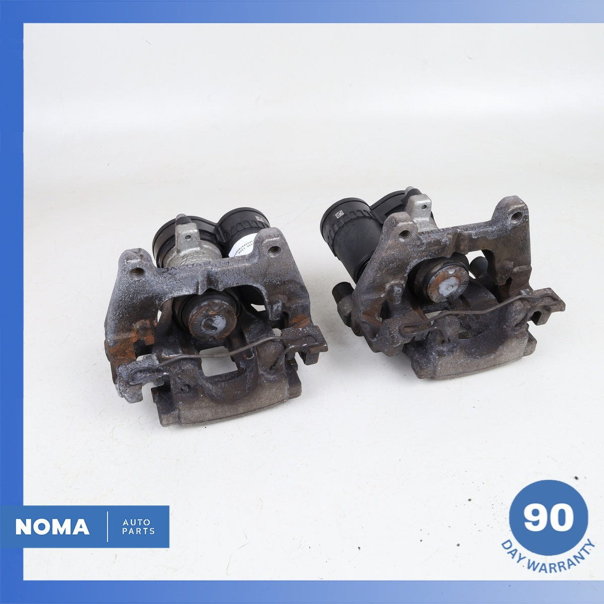 16-20 RR Velar L560 F-Pace Rear Left & Right Brake Caliper Set w/ Actuator OEM - photo 11