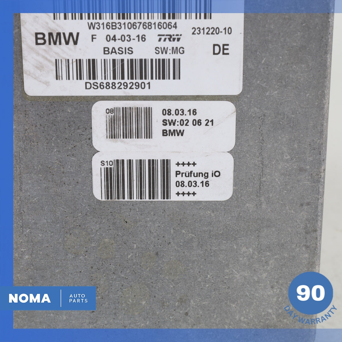 16-21 BMW G12 740i X4 640i ABS Anti Lock Brake Pump Module w/Bracket OEM 76k - photo 11