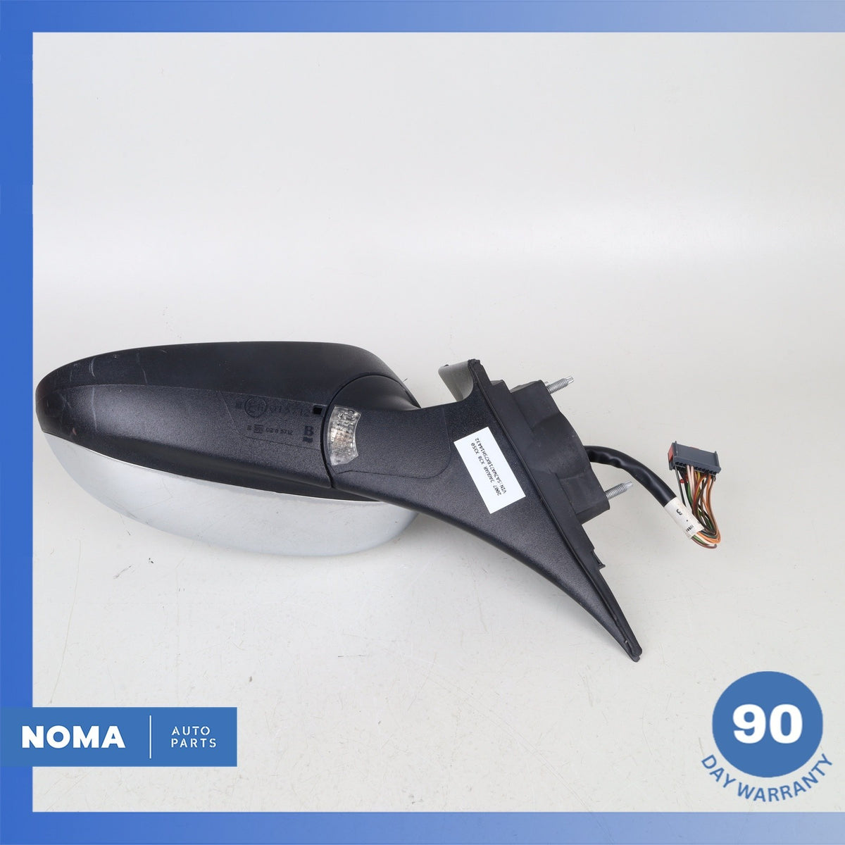 04-07 Jaguar X350 XJ8 XJR Left Driver Side Rear View Mirror Chrome OEM 62k - photo 11