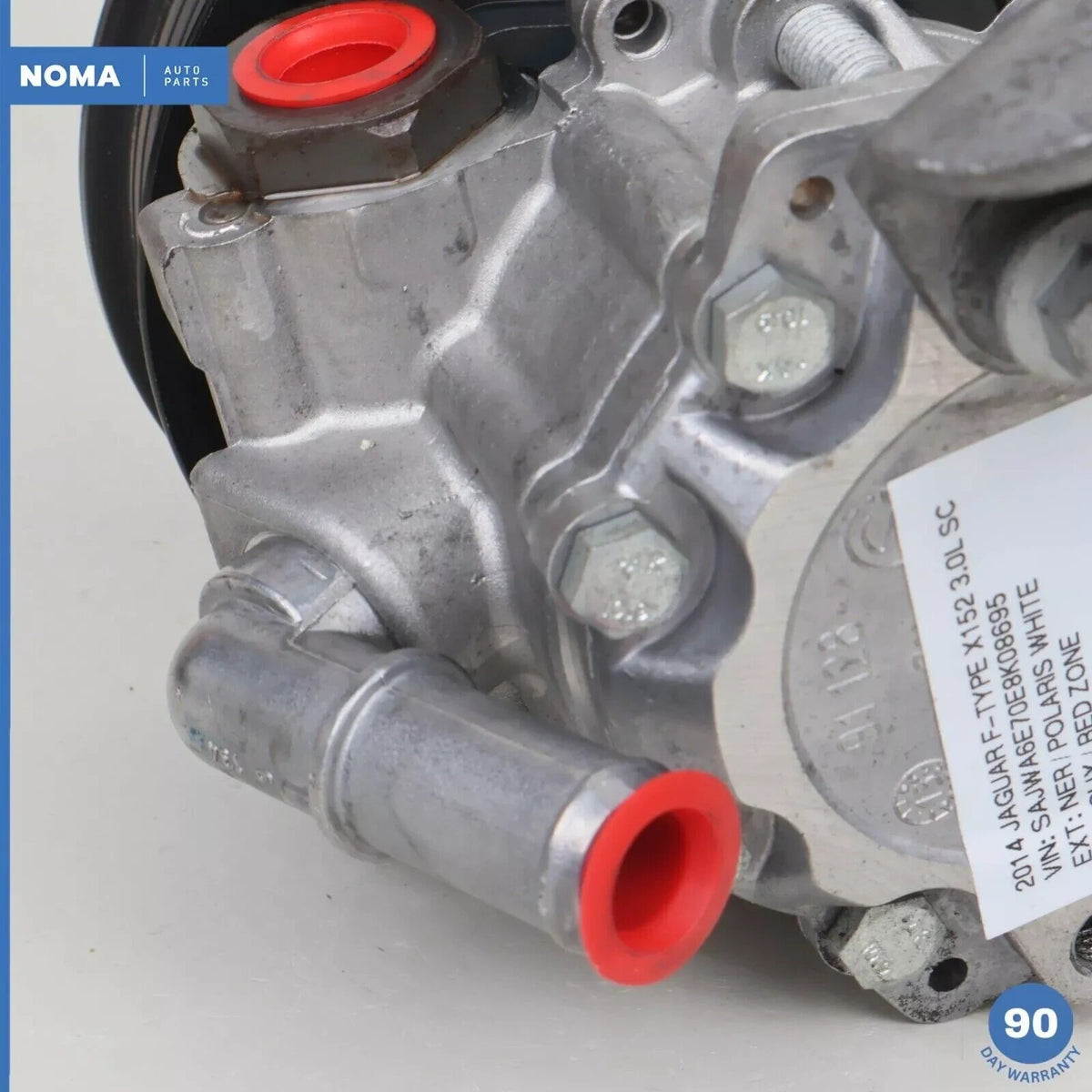 10-19 Jaguar X152 F-Type 3.0L 5.0L Power Steering Pump Assembly 8W833A674AB OEM - photo 10