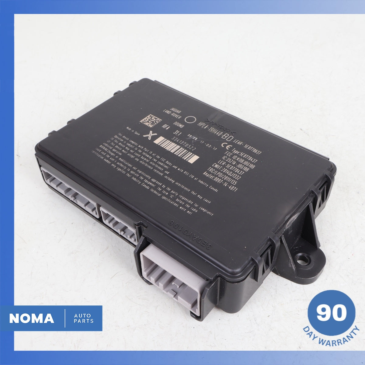 13-23 Jaguar X760 XE XJL Anti-Theft Keyless Entry Module HPLA19H440BD OEM - photo 1
