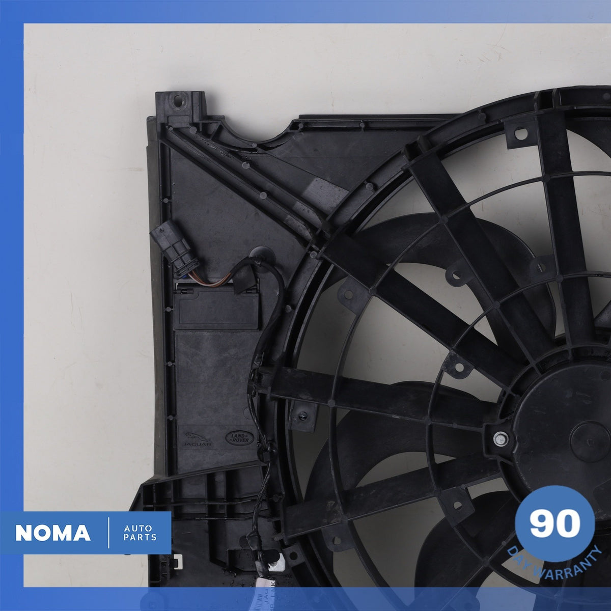 16-23 Jaguar X760 XE XF Engine Motor Radiator Cooling Fan Assembly OEM 70k - photo 14