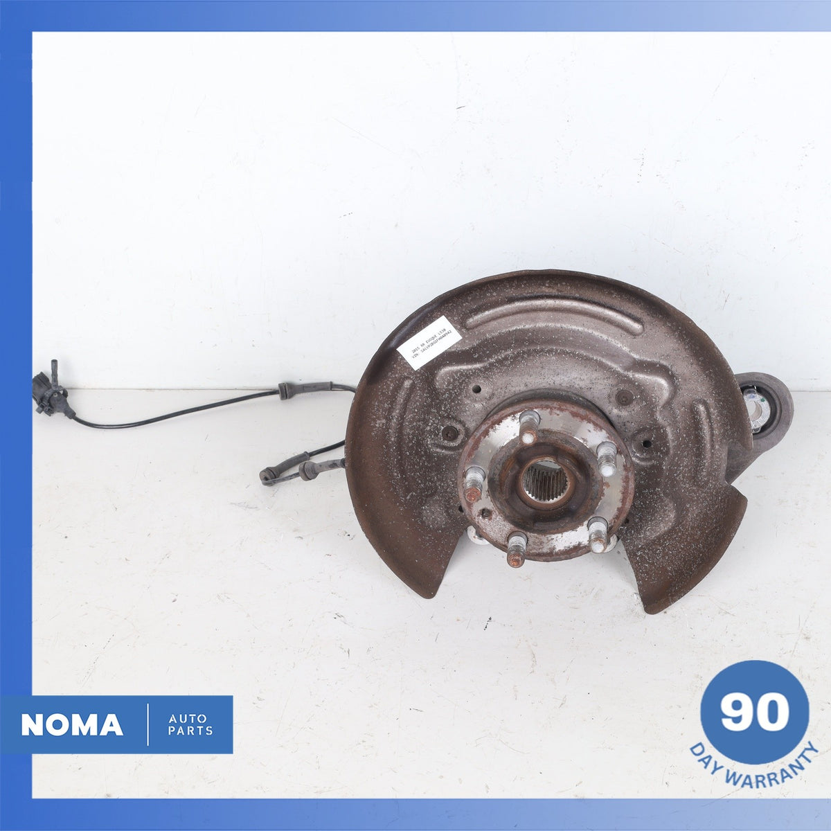 18-19 LR Range Rover Evoque L538 Rear Right Spindle Knuckle Hub w/ Shield OEM - photo 2