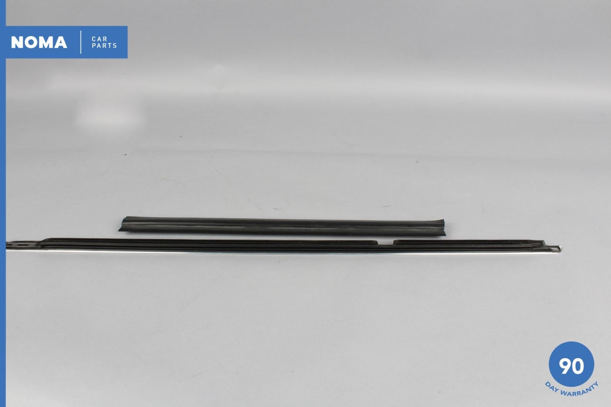 00-08 Jaguar S-Type X204 Rear Right Passenger Side Door Window Seal Set of 2 OEM - photo 7