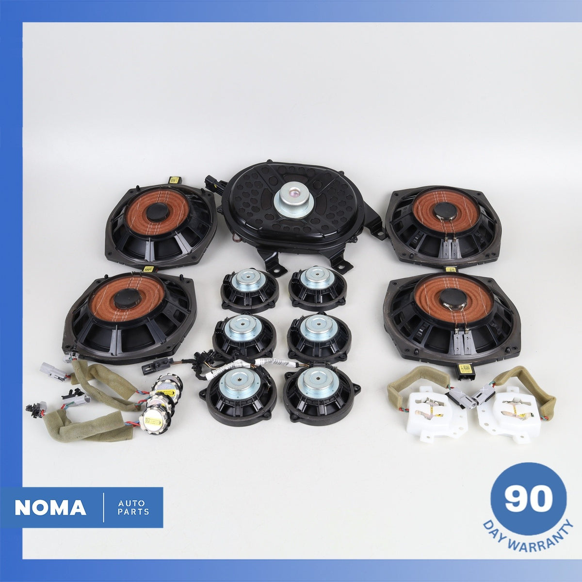 14-22 Range Rover Sport L494 Front & Rear Premium Audio 1200W Speaker Set OEM - photo 14