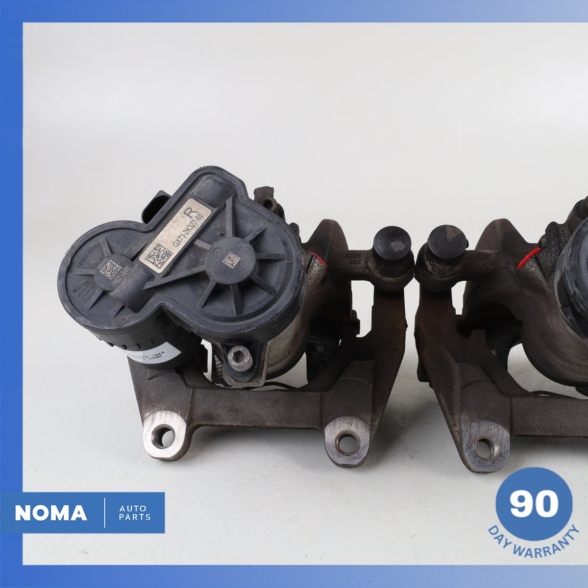 16-20 Jaguar X260 XF XE F-Pace Rear Brake Caliper w/ Actuator Set OEM - photo 11