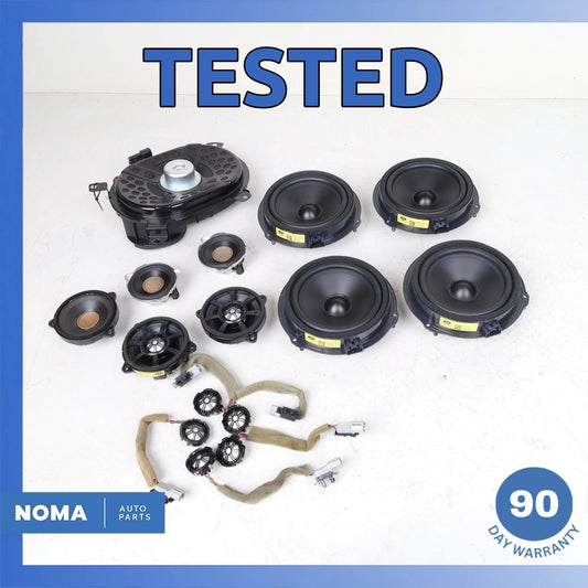 15-19 Land Rover Discovery Sport L550 Front & Rear Hi-Line 1200W Speaker Set OEM - photo 1