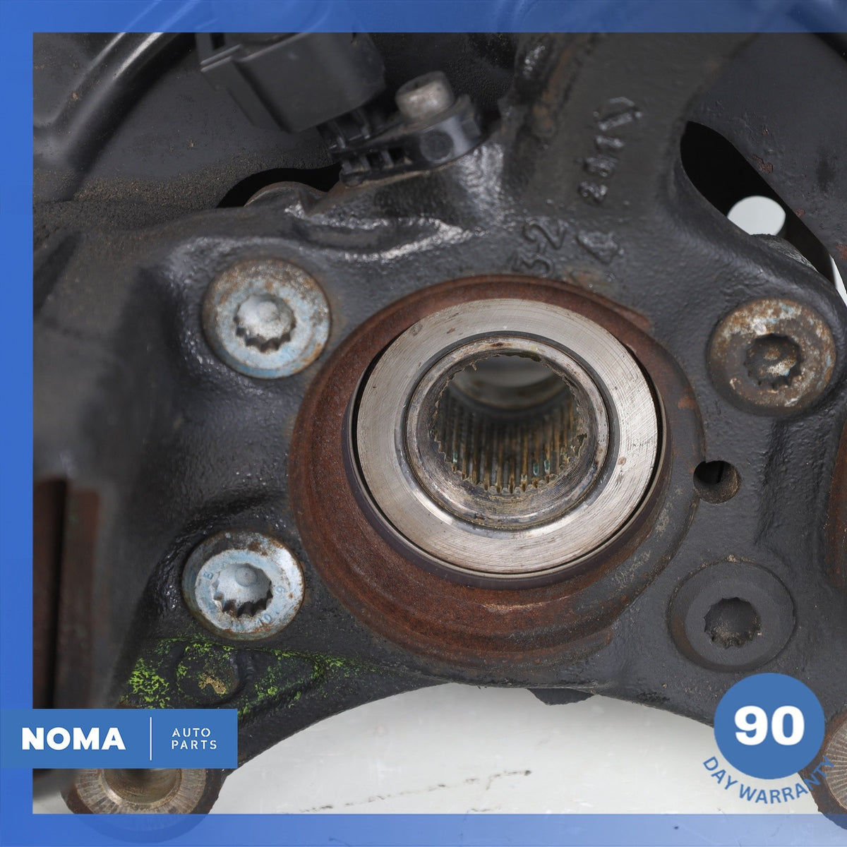 05-18 Audi 8PA 8P1 8UB 8UG Q3 A3 Front Right Passenger Spindle Knuckle Hub OEM - photo 9