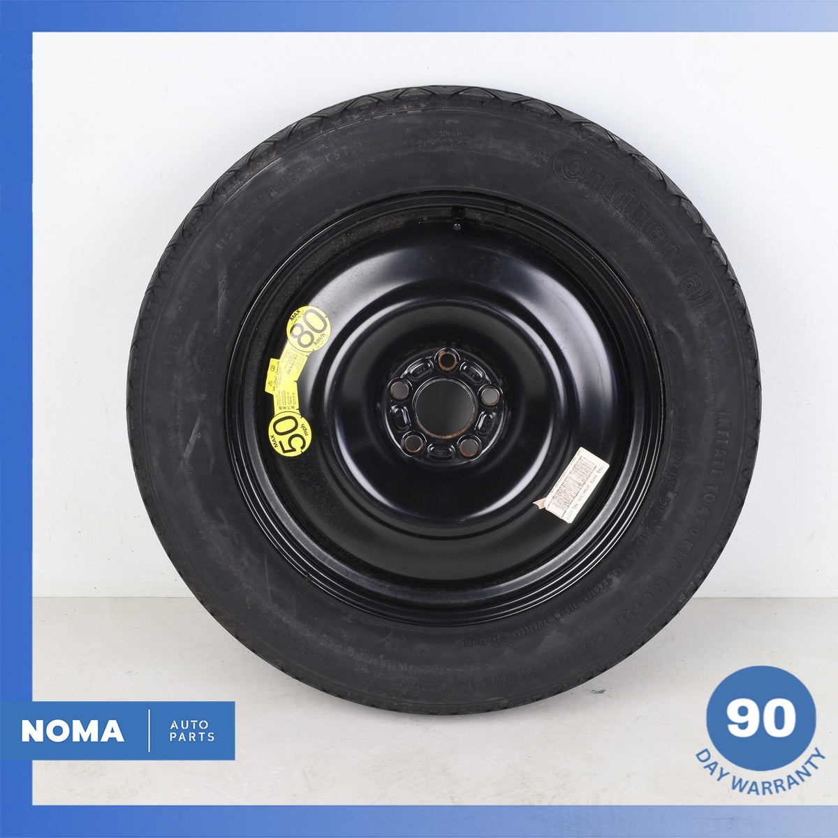 11-23 Range Rover Evoque L538 Emergency Spare Tire Wheel Donut Rim 155 85 18 OEM - photo 1