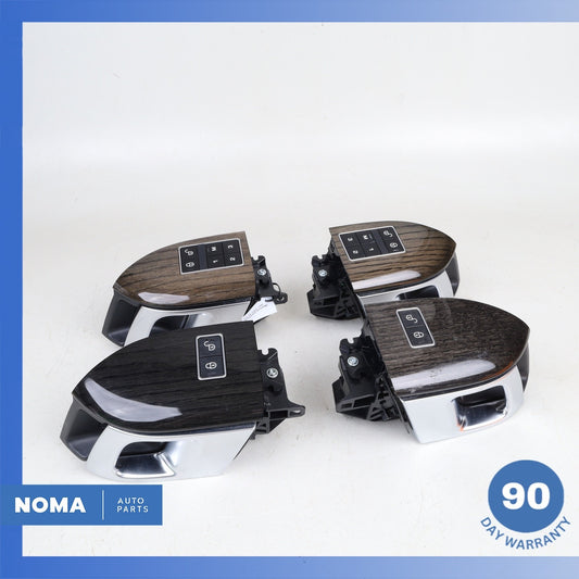 13-17 Range Rover Sport L494 L405 Interior Door Panel Door Handles Set Wood OEM - photo 1