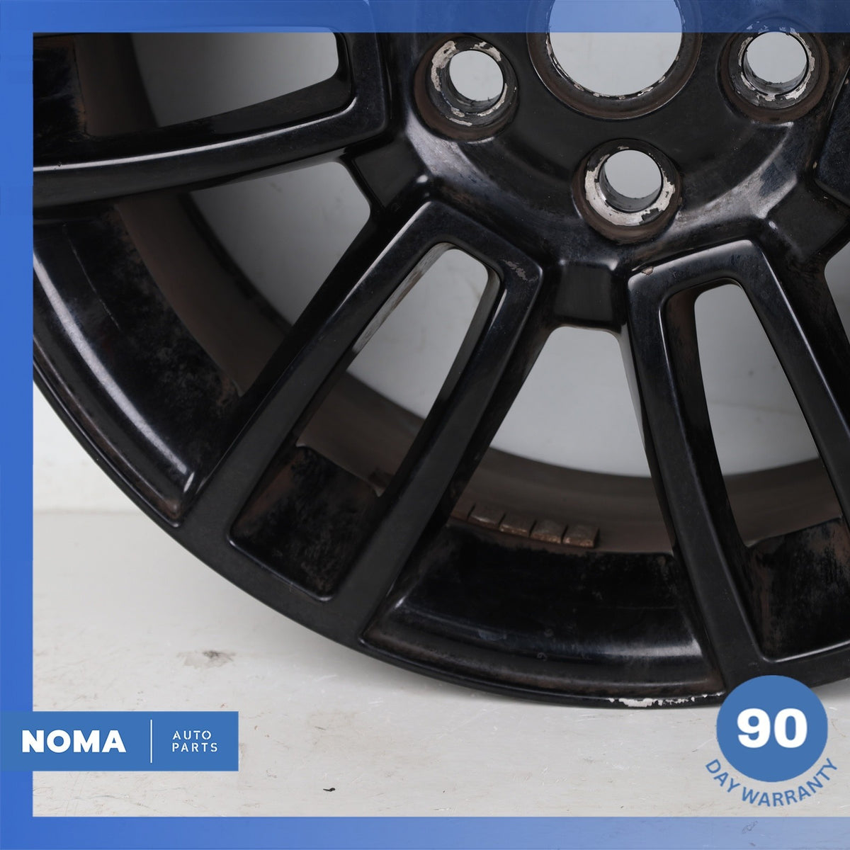 03-12 Land Rover Range Rover L322 HSE 8 x R19 19" Wheel Rim Black OEM - photo 6