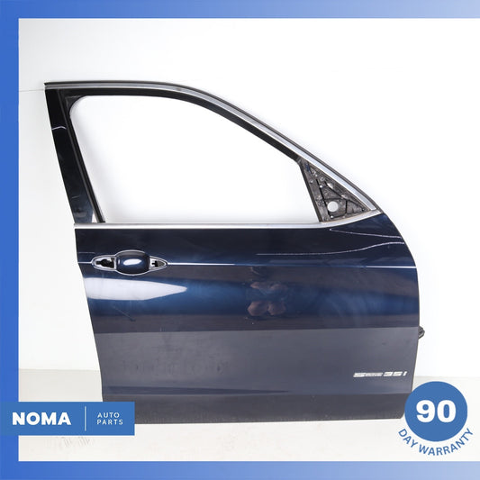 14-18 BMW F15 X5 Front Right Passenger Door Shell Panel Blue OEM - photo 1