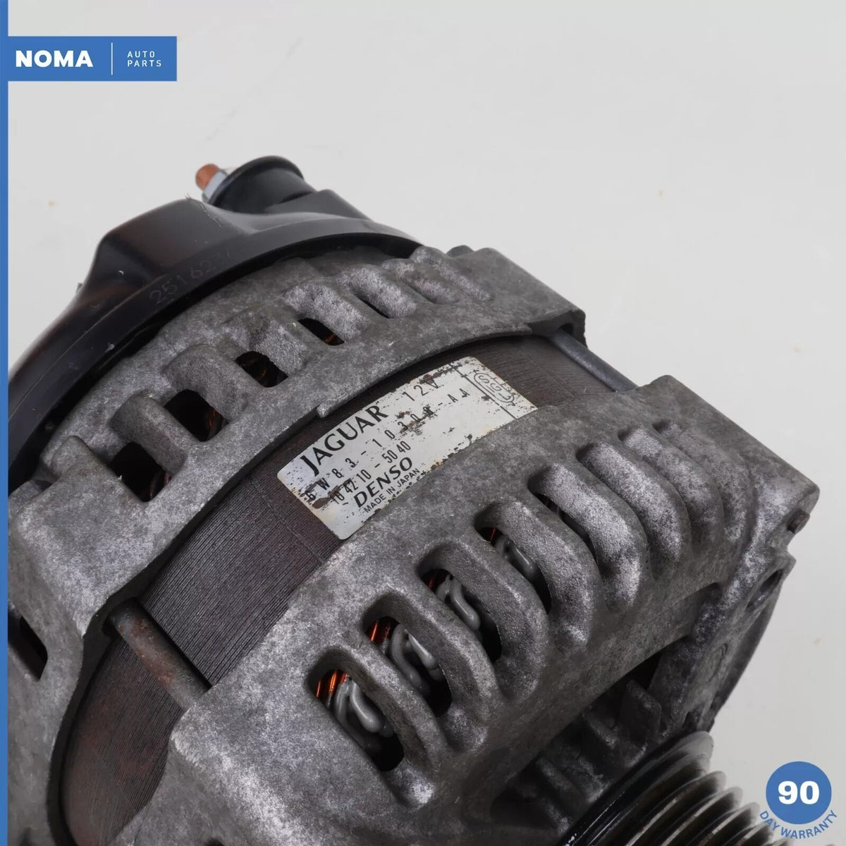 03-09 Jaguar X350 XJ XK S-Type 4.2L Generator Alternator 6W8310300AB OEM - photo 12