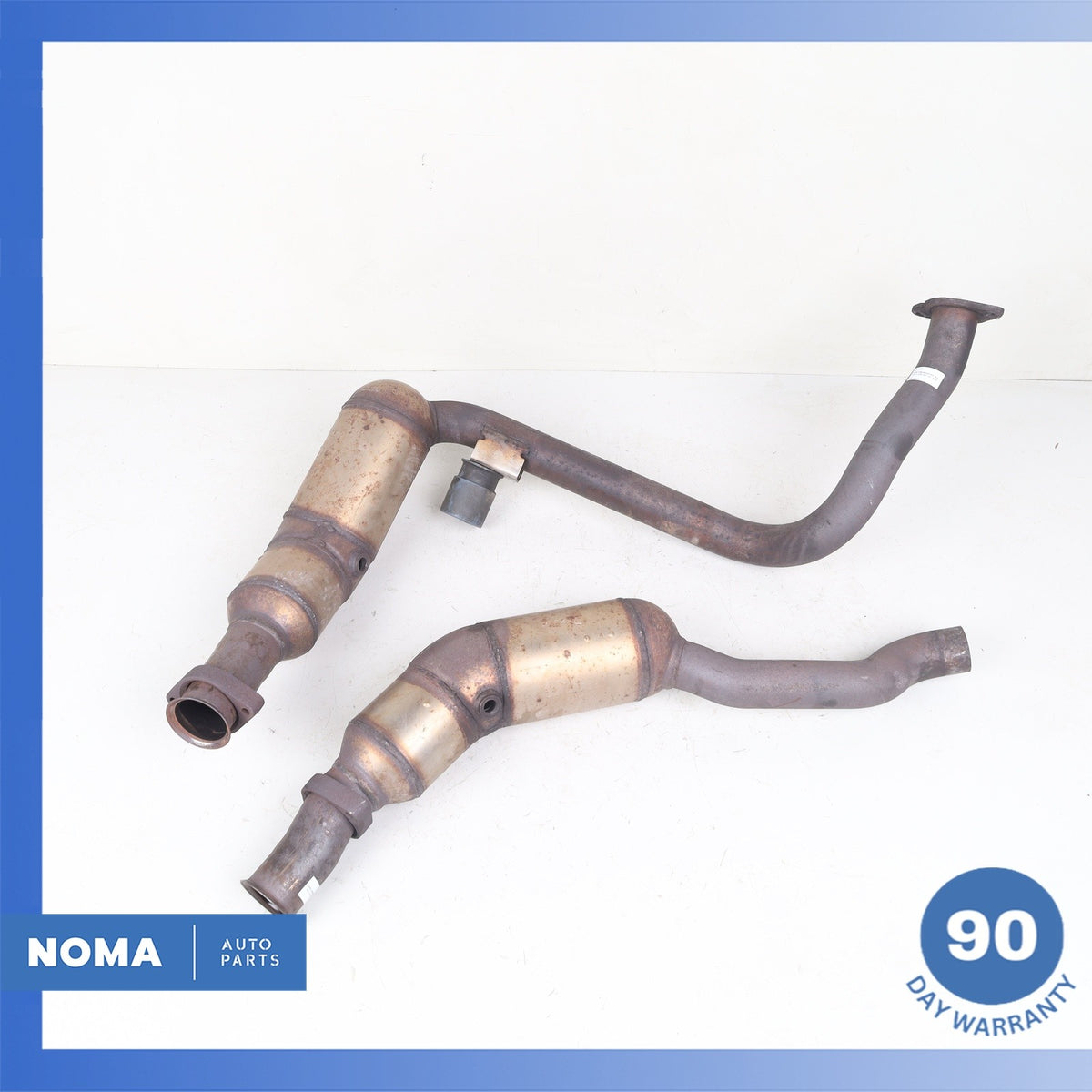 10-13 Range Rover L319 L320 5.0L Exhaust Downpipe Right & Left Set OEM - photo 2