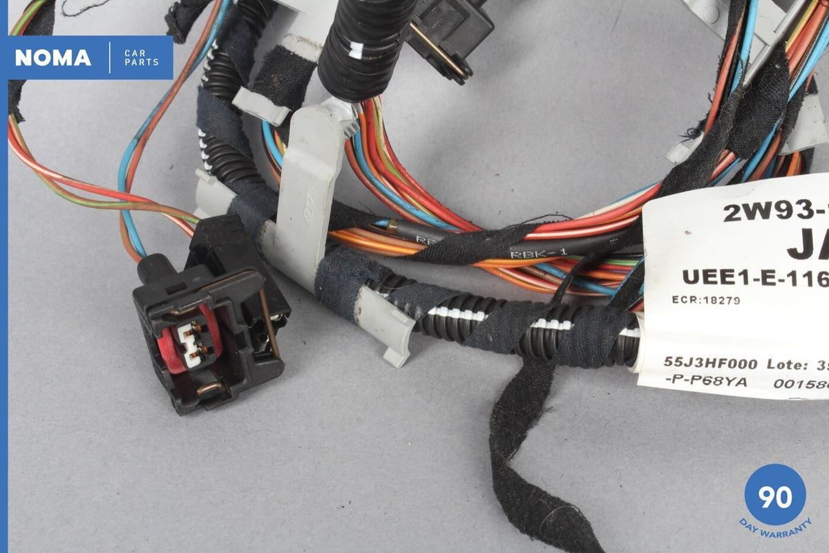 2005 Jaguar XJR XJ8 VDP X350 Rear Trunk Lid Wire Harness 2W9314A227JAA OEM - photo 5