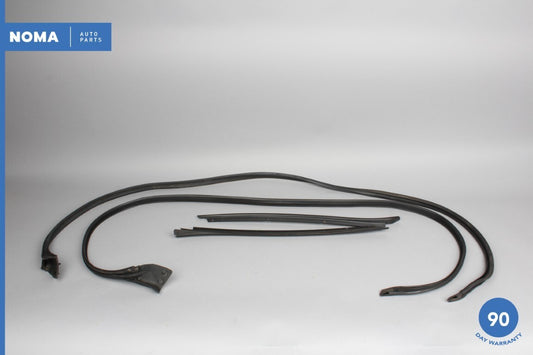 00-02 Jaguar S-Type X200 Front Left & Right Windshield & Roof Seal Set of 4 OEM - photo 1
