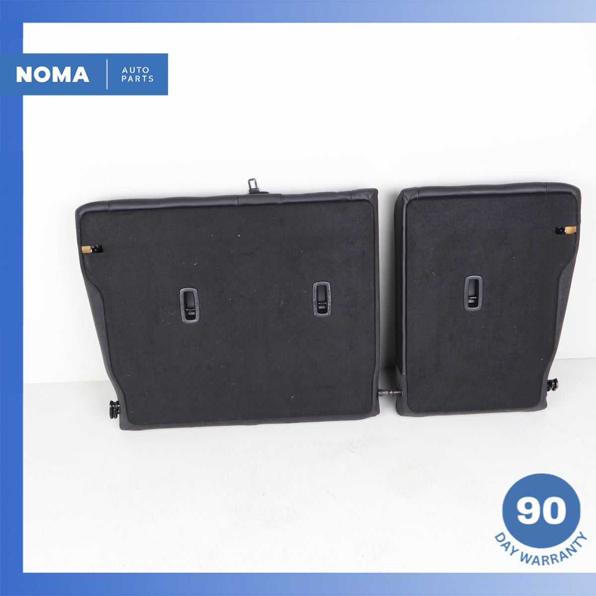 12-15 Range Rover Evoque L538 Rear Left & Right Upper Seat Cushion Set Black OEM - photo 10