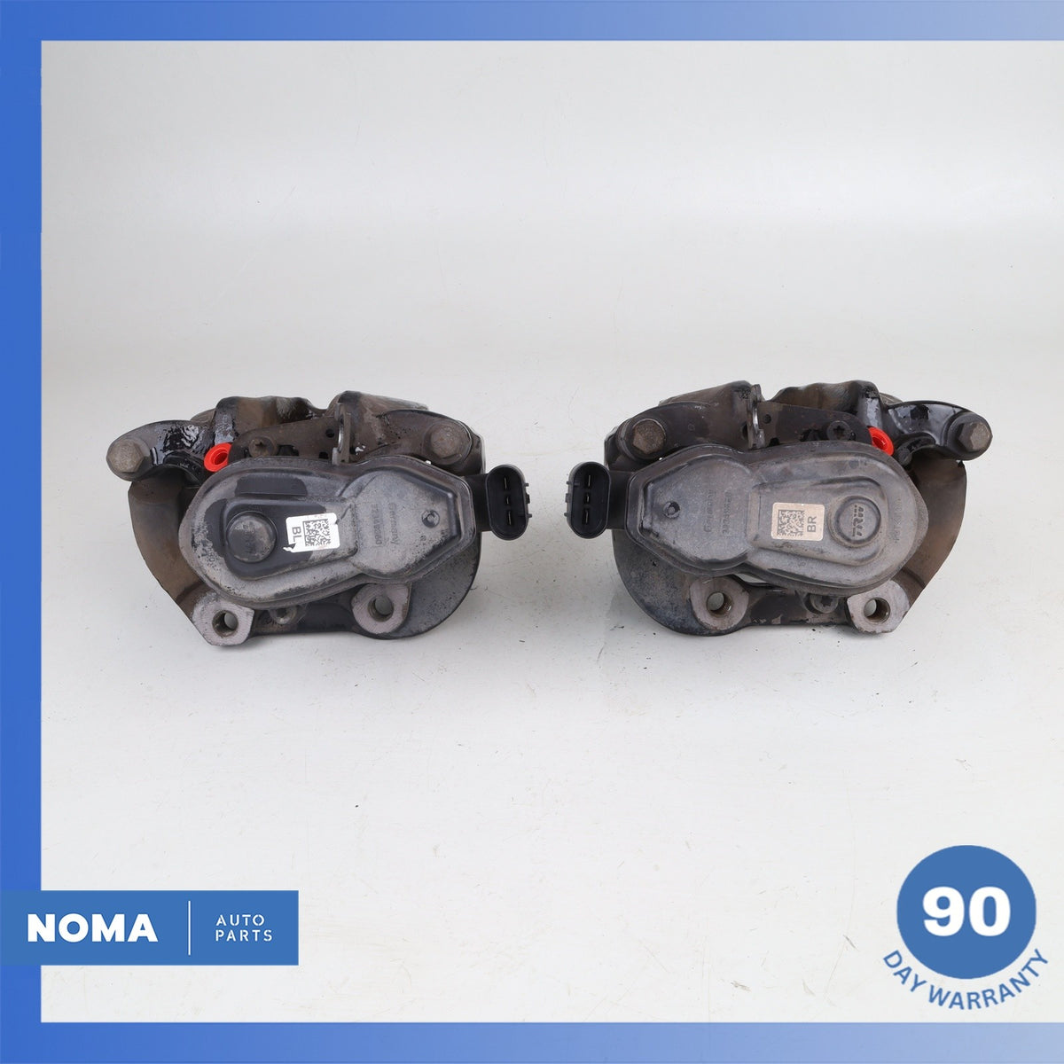 12-19 BMW F13 650i 640i M-Sport Rear Left & Right Side Brake Caliper Set OEM - photo 10