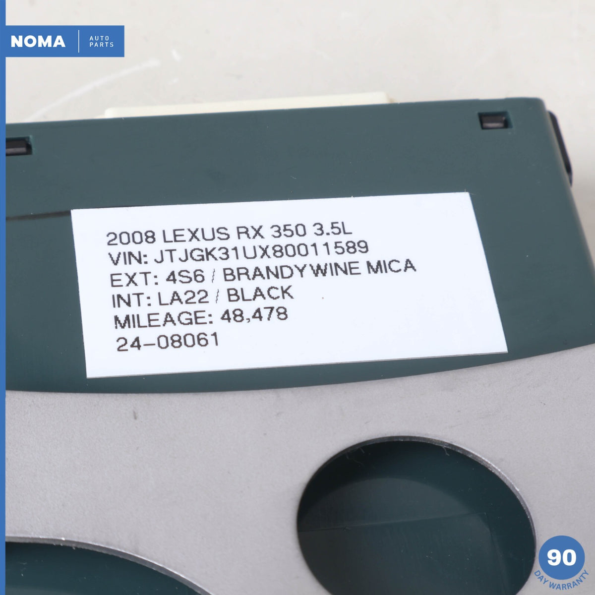 2008 Lexus XU30 RX350 Multiplex Network Gateway Control Module 8911148090 OEM - photo 6
