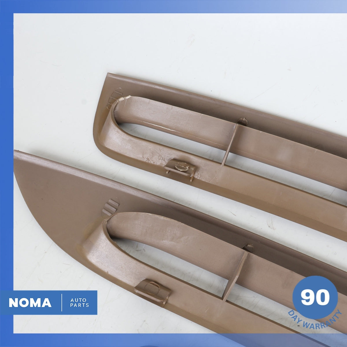 97-06 Jaguar X100 XK8 XKR Dash Windshield Air Vent Grill Grille Set Beige OEM - photo 15