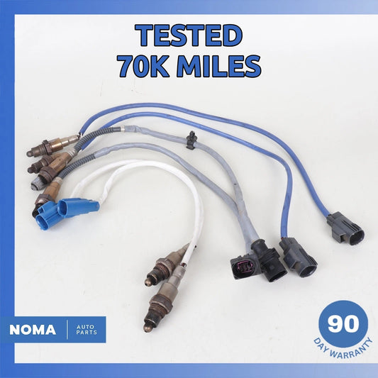 16-18 Jaguar X760 XE 3.0L Upstream Downstream Heated Oxygen Sensor Set OEM 70k - photo 1
