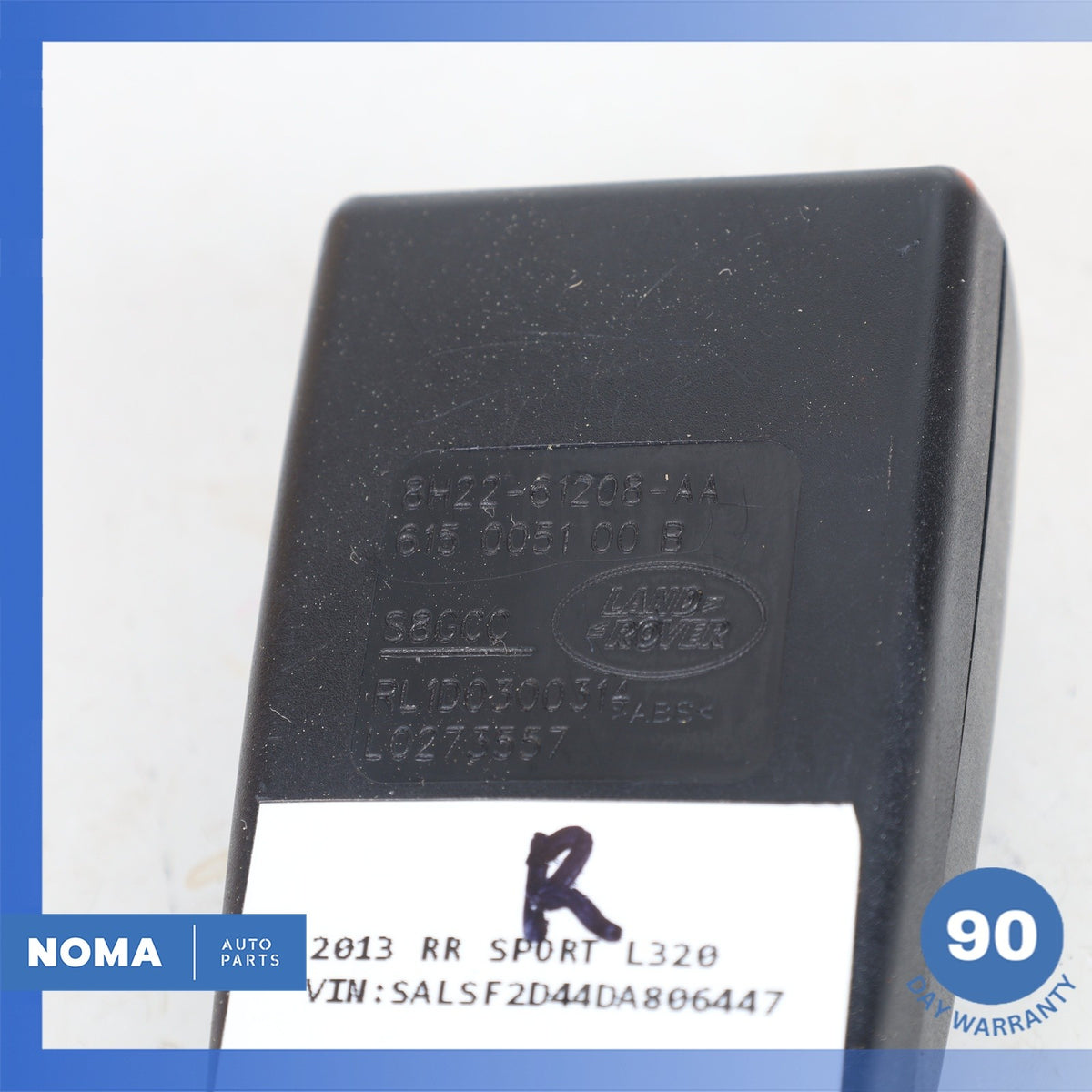 Range Rover Sport L320 LR4 Front Right Passenger Seat Belt Seatbelt Buckle OEM - photo 10