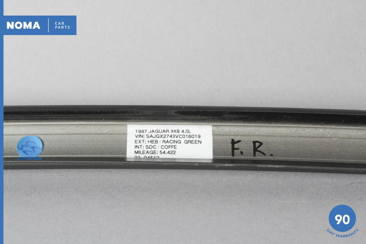 97-06 Jaguar XK8 X100 Front Right A Pillar Exterior Weatherstrip Molding OEM - photo 14