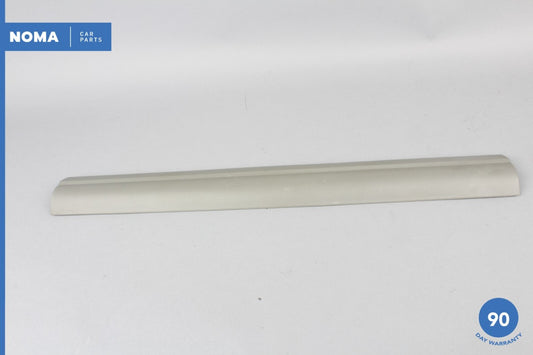 04-10 BMW 530i E60 E61 Front Right Passenger Side Door Sill Scuff Trim Grey OEM - photo 1