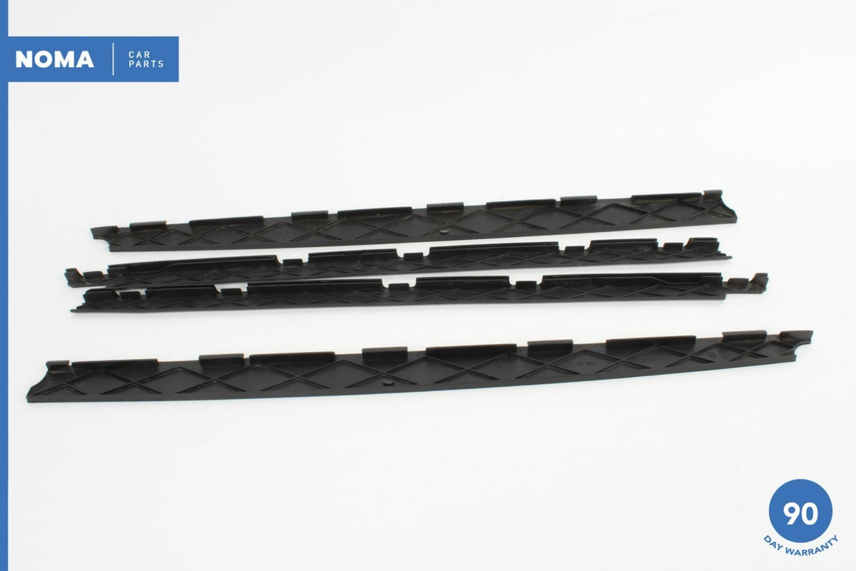 10-18 Jaguar XJL X351 Panoramic Sunroof Sun Roof Rail Side Trim Panel Set OEM - photo 5